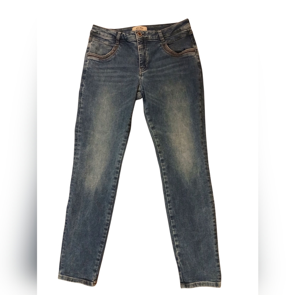 Mos Mosh Jeans Womens Size 32 Listen To Your Heart